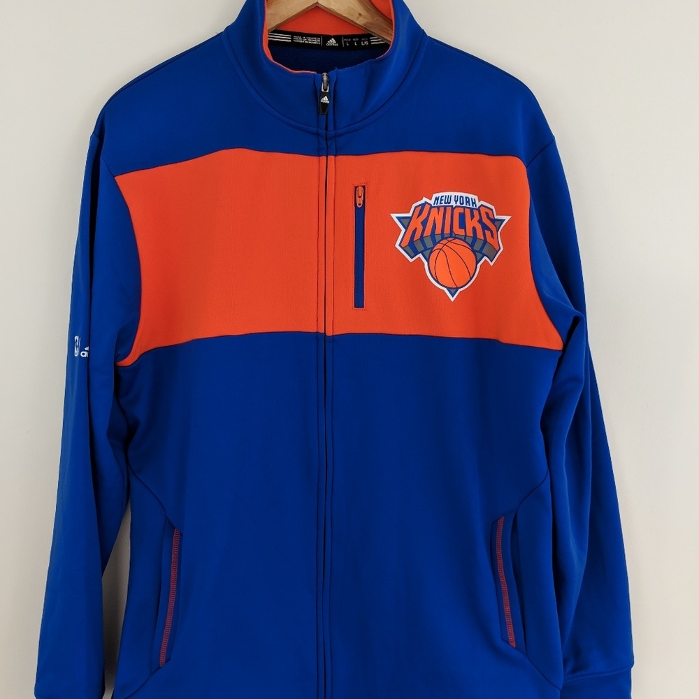 Adidas New York Knicks Tip-off Jacket - Large